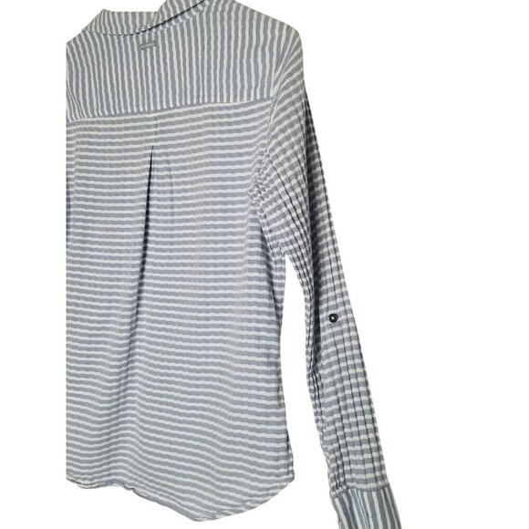 Columbia Sportswear Company Striped Long Sleeve Button-Up‎ Shirt L - Picture 2 of 11